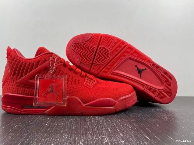 HYPE Jordan Flyknit Red AQ3559-600 Retro 4 0726